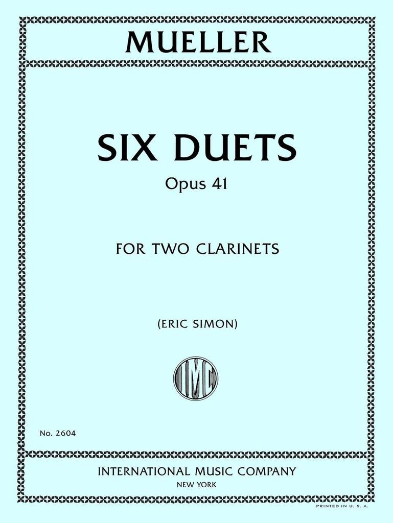 6 Duetti Facili Op. 41 (Simon)